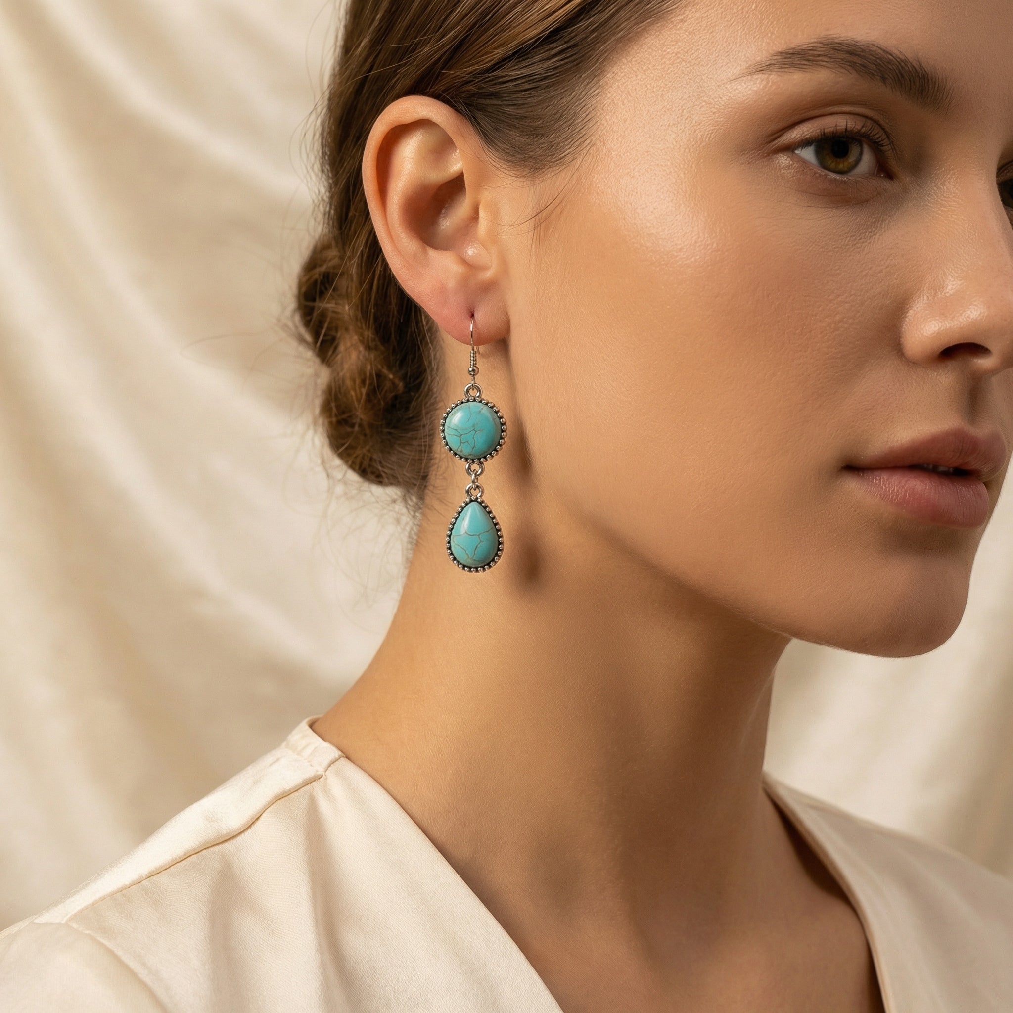 Navajo Necklace-Earring set